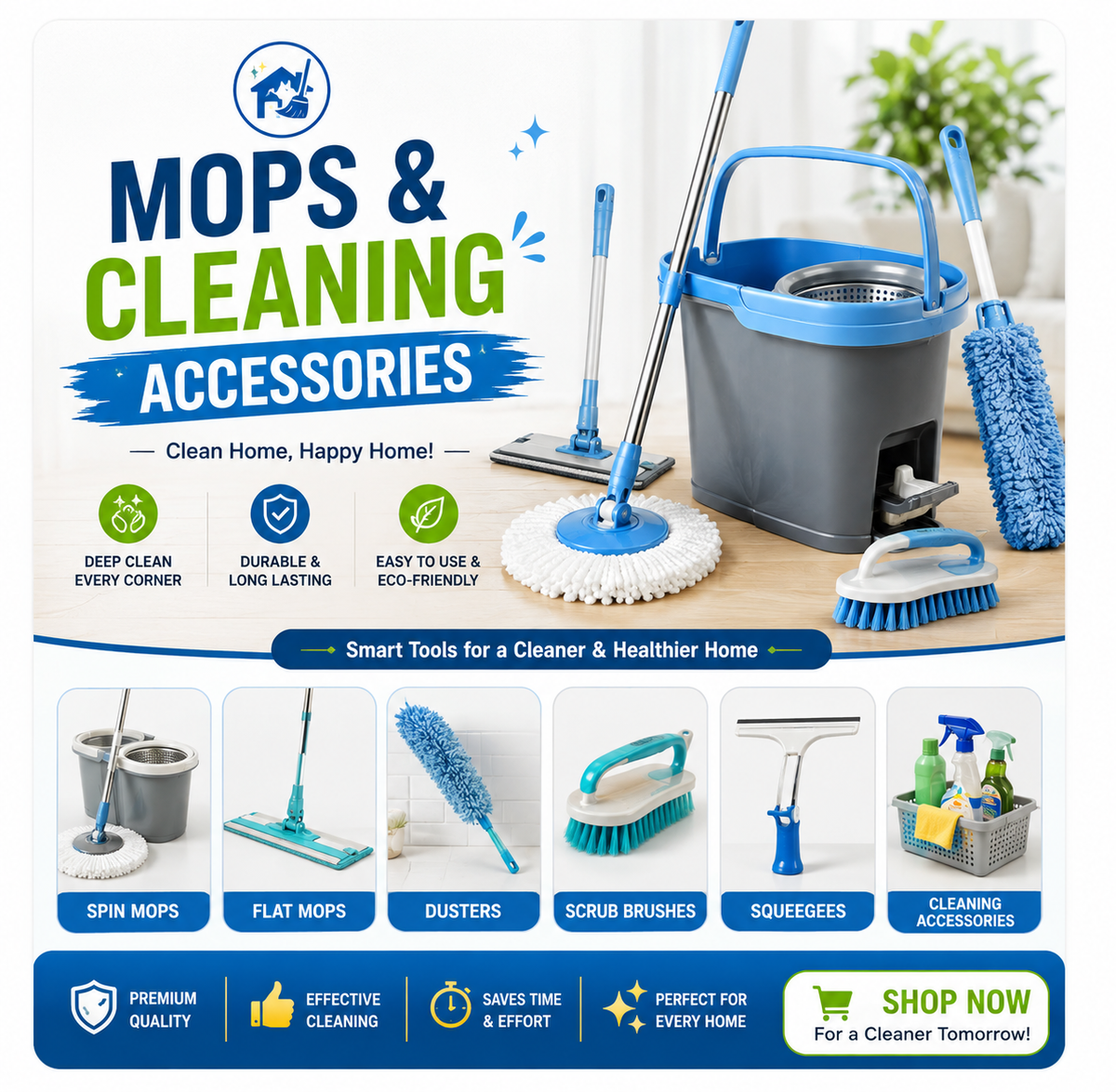 Mops & Cleaning Accessories