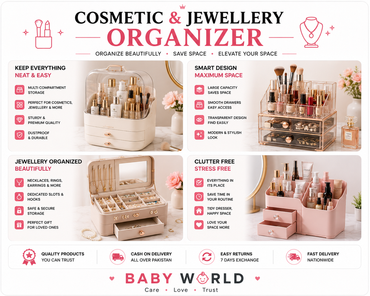 Cosmetic & Jewellery Organizers
