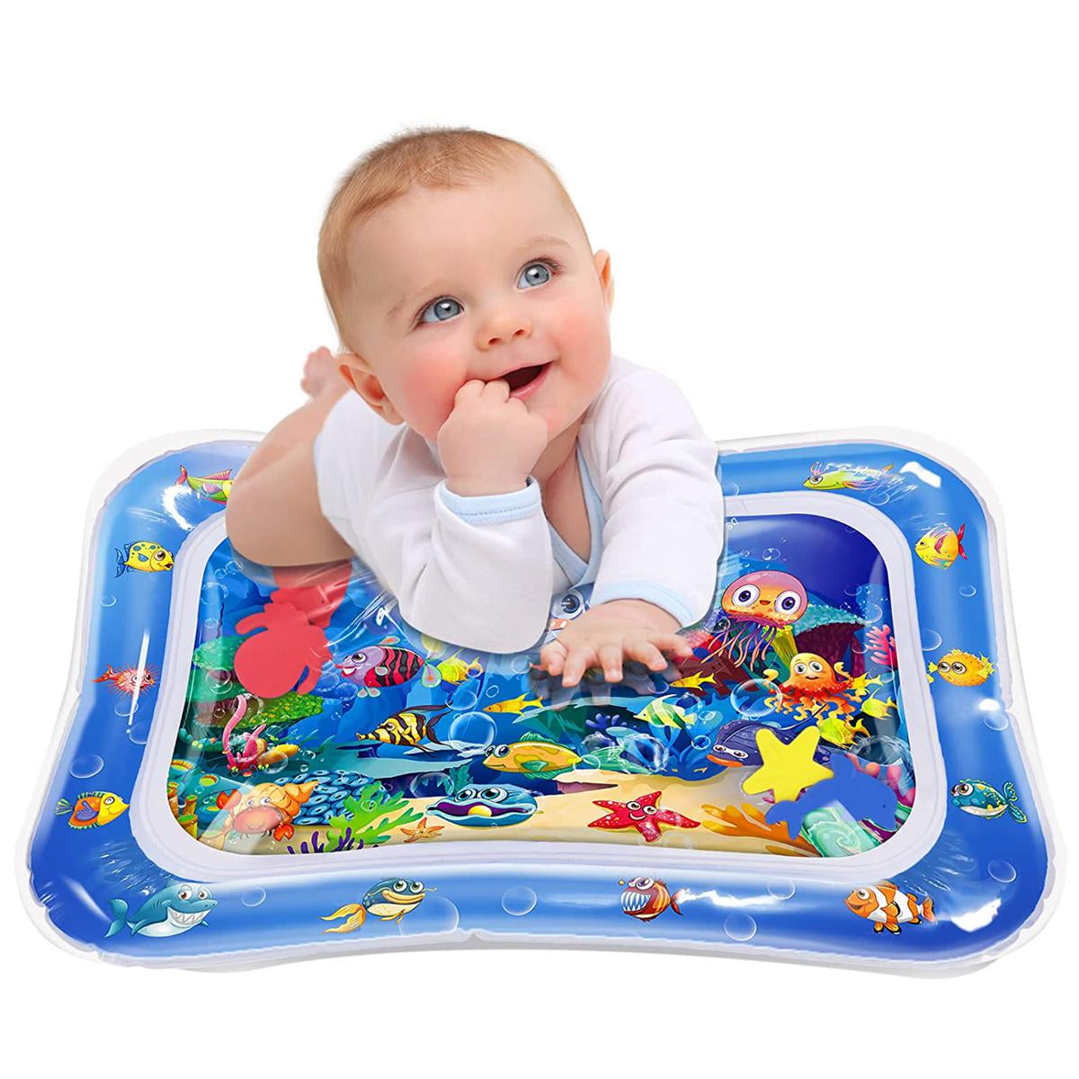 Inflatable Baby Water Play Mat | Tummy Time Activity Mat for Infants