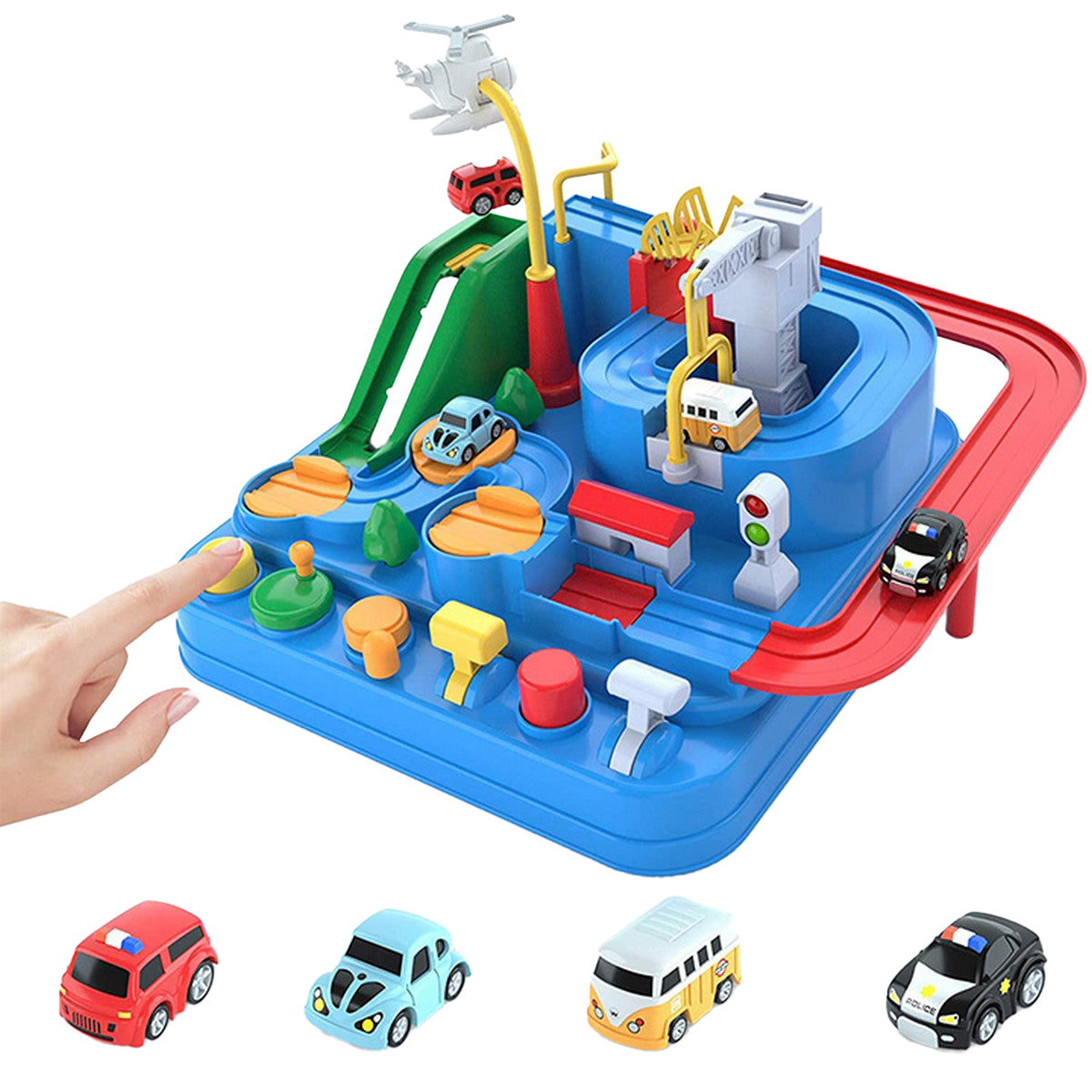 Car Adventure Toy Track Set for Kids