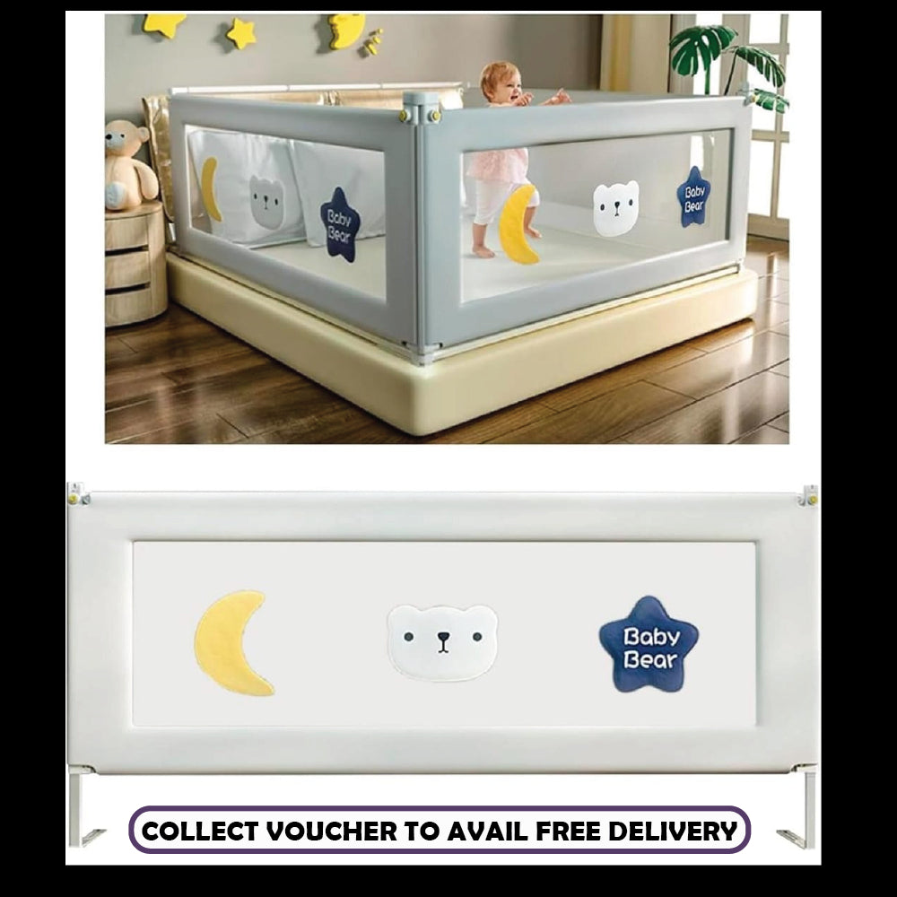 Single 1 piece Baby Bed Rail Guard For Baby Safety