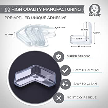 Baby Safety Corner Protectors (8 PCS)