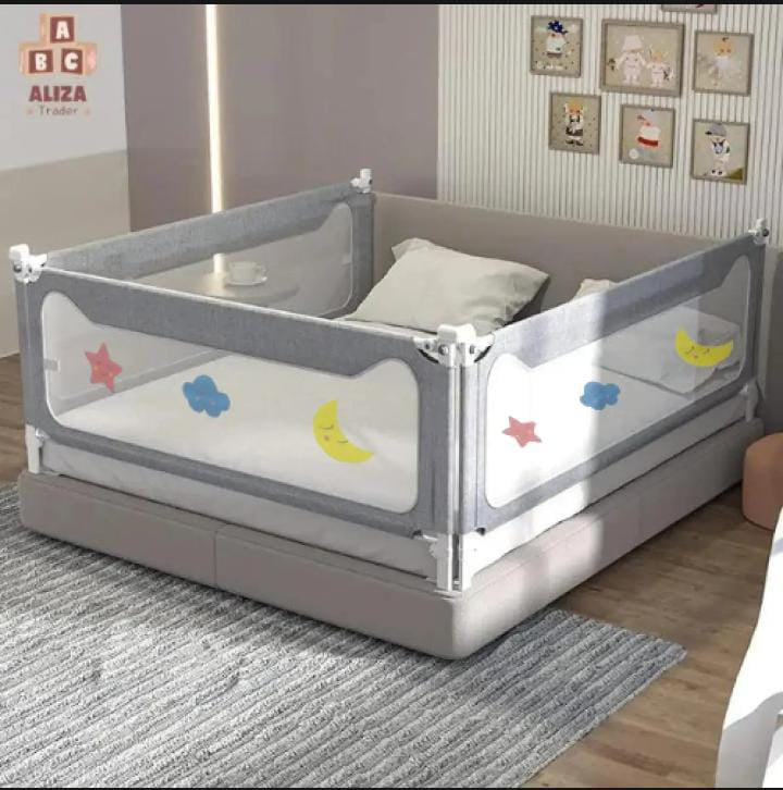 Single 1 piece Baby Bed Rail Guard For Baby Safety