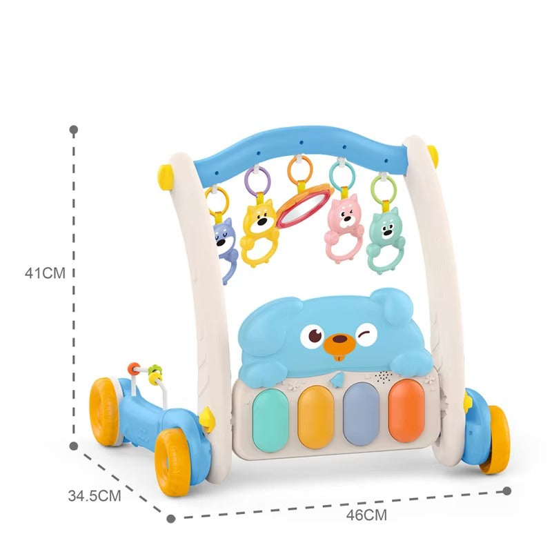 2 in 1 Baby Piano Rack & Walker (imported)