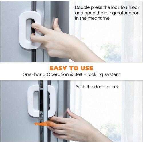 Child Safety Fridge Lock | Baby Proof Refrigerator Lock