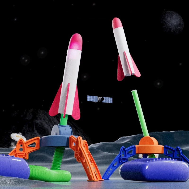 Kids Air Rocket Launcher Toy