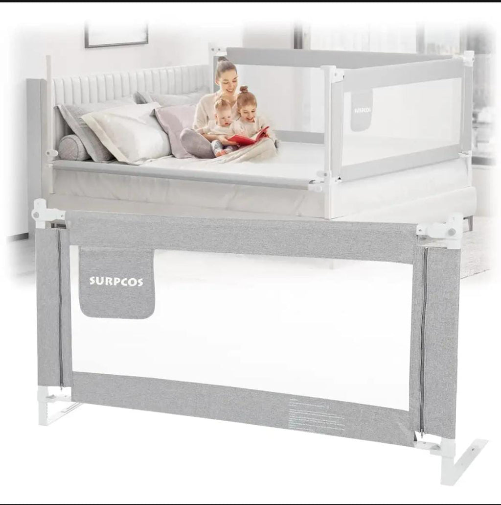 Single 1 piece Baby Bed Rail Guard For Baby Safety