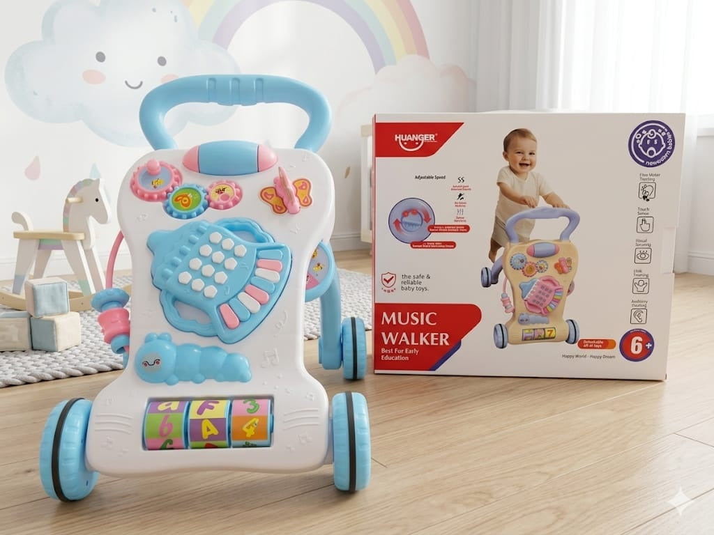 Baby Activity Walker | Multifunction Learning Walker for Toddlers