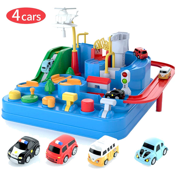 Car Adventure Toy Track Set for Kids