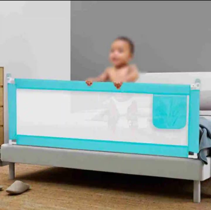 Single 1 piece Baby Bed Rail Guard For Baby Safety