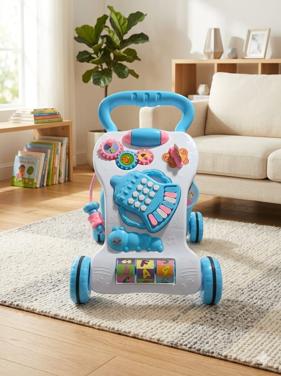 Baby Activity Walker | Multifunction Learning Walker for Toddlers