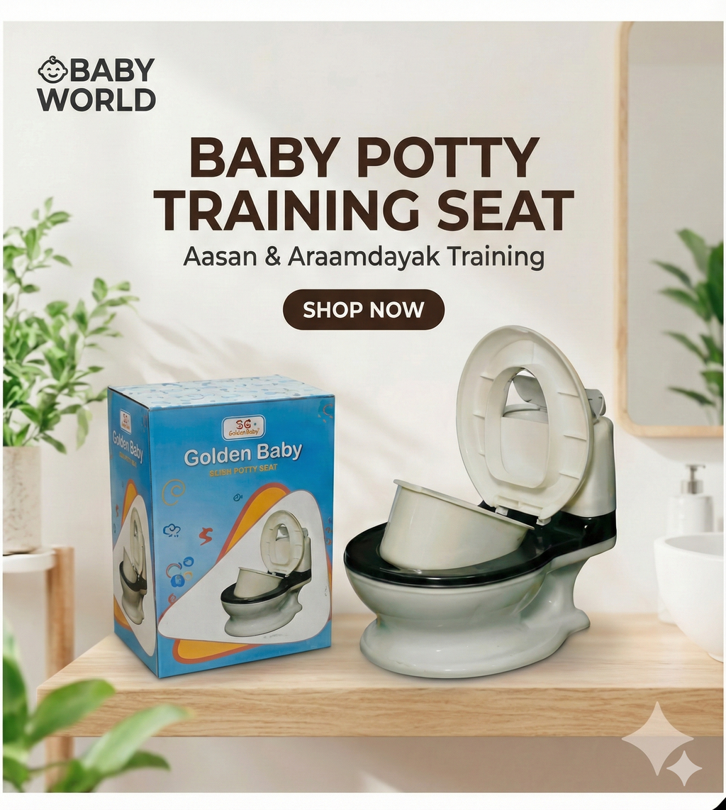 Kids Potty Training Toilet Seat | Baby Potty Chair with Lid