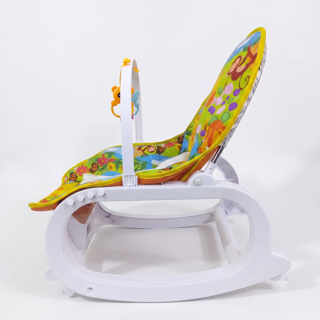 3-in-1 Baby Rocker Chair  Newborn to Toddler Feeding & Sleeping Seat