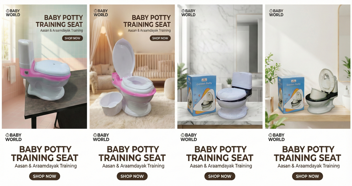 Kids Potty Training Toilet Seat | Baby Potty Chair with Lid