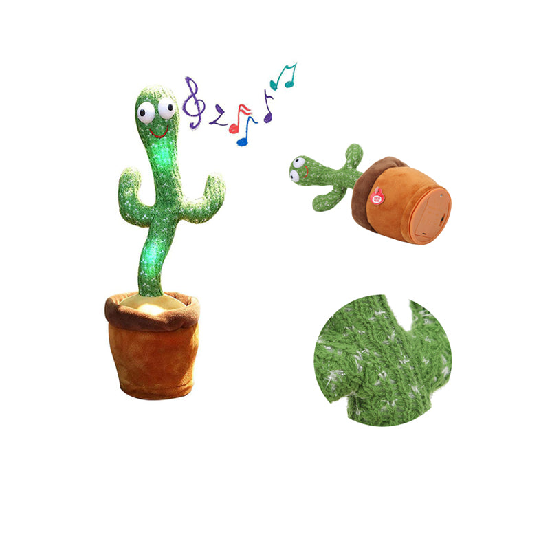 Rechargeable Dancing Cactus Toy for Kids