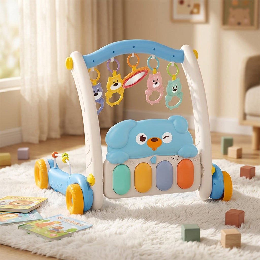 2 in 1 Baby Piano Rack & Walker (imported)
