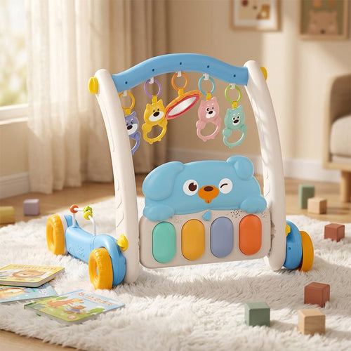 2 in 1 Baby Piano Rack & Walker (imported)