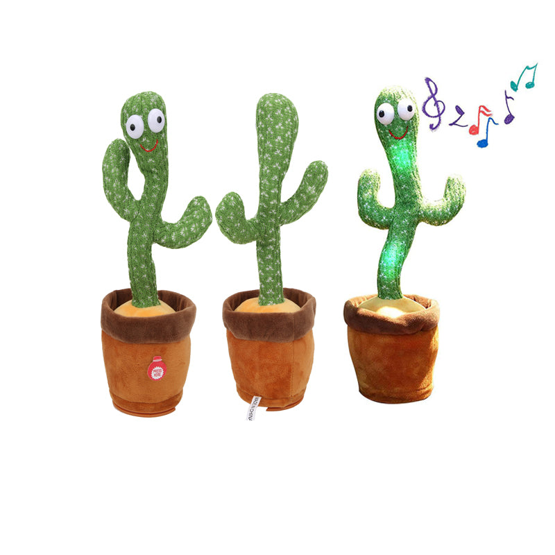 Rechargeable Dancing Cactus Toy for Kids