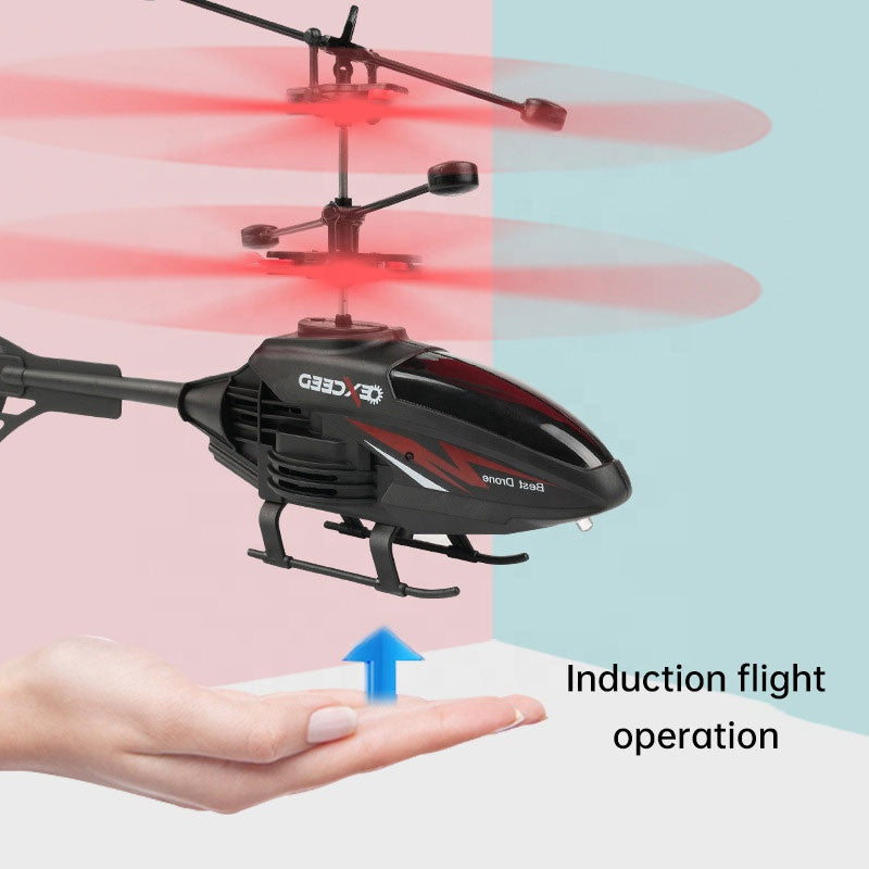 Remote Control Induction Flying Helicopter Toy