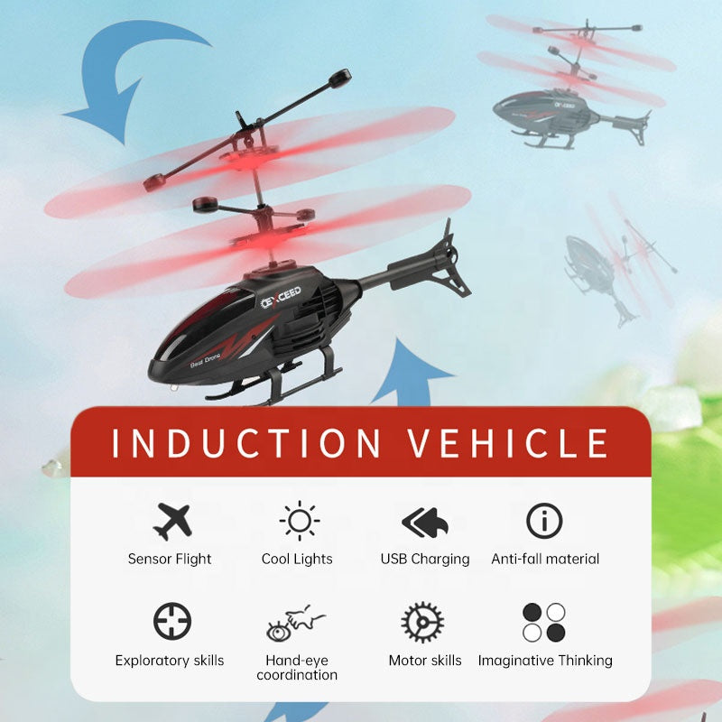 Remote Control Induction Flying Helicopter Toy