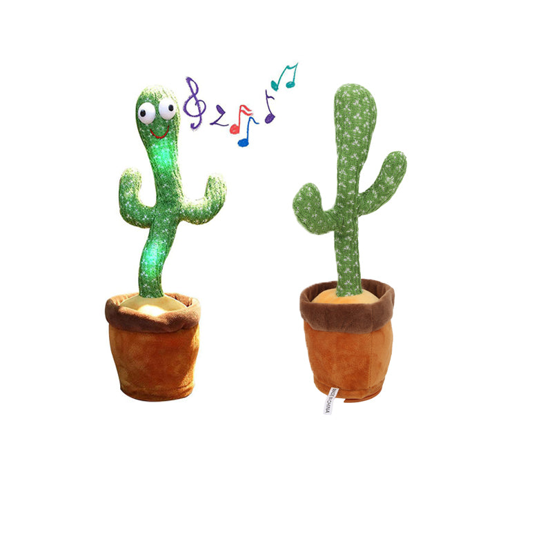 Rechargeable Dancing Cactus Toy for Kids