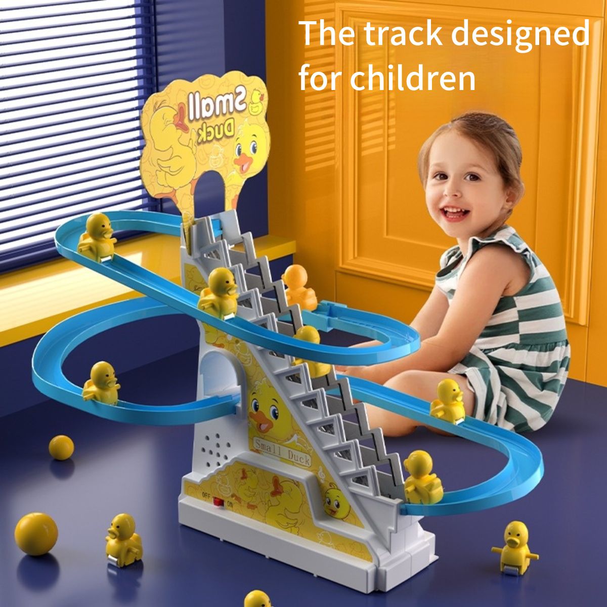 Climbing Duck Track Toy