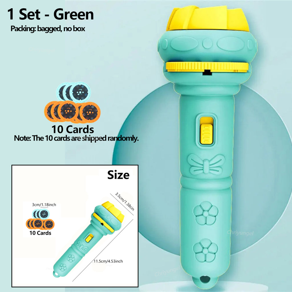 Kids Projection Flashlight Torch Toy