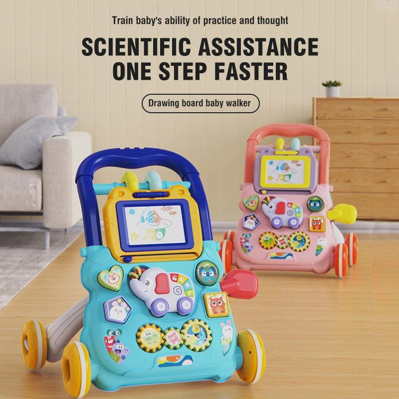 Baby Activity Walker | Multifunction Learning Walker for Toddlers